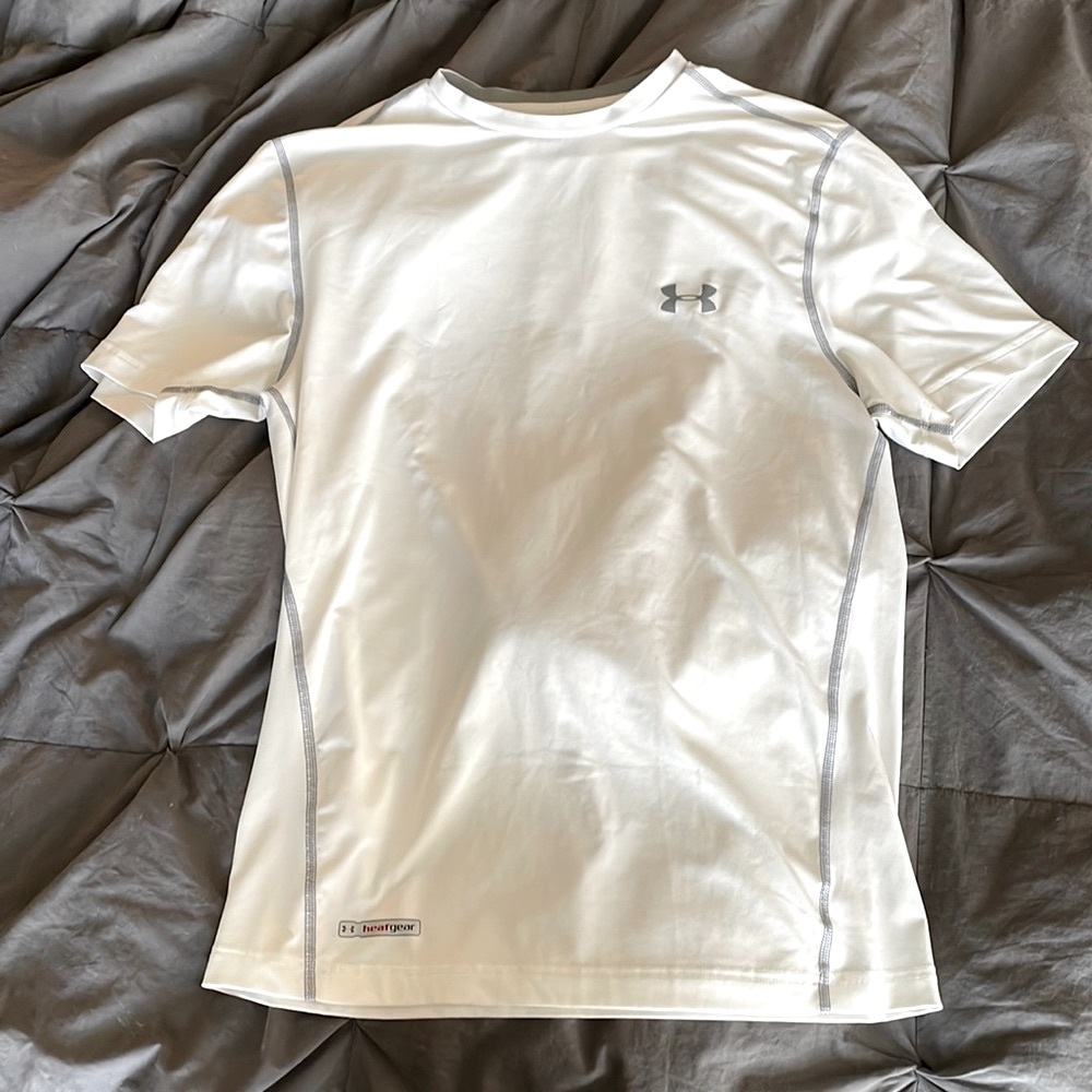 NWOT Men’s Under Armour (UA) Heatgear Fitted Athletic Tee. Size: M